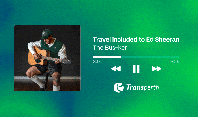 Moonsail’s “The Bus-ker” turned Transperth into the first act of Ed Sheeran’s tour