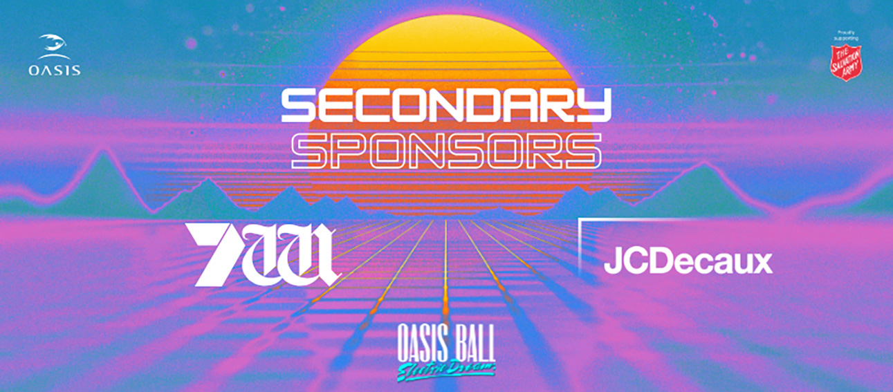 An evening of neon-drenched entertainment awaits at Friday night’s 2026 Oasis Ball