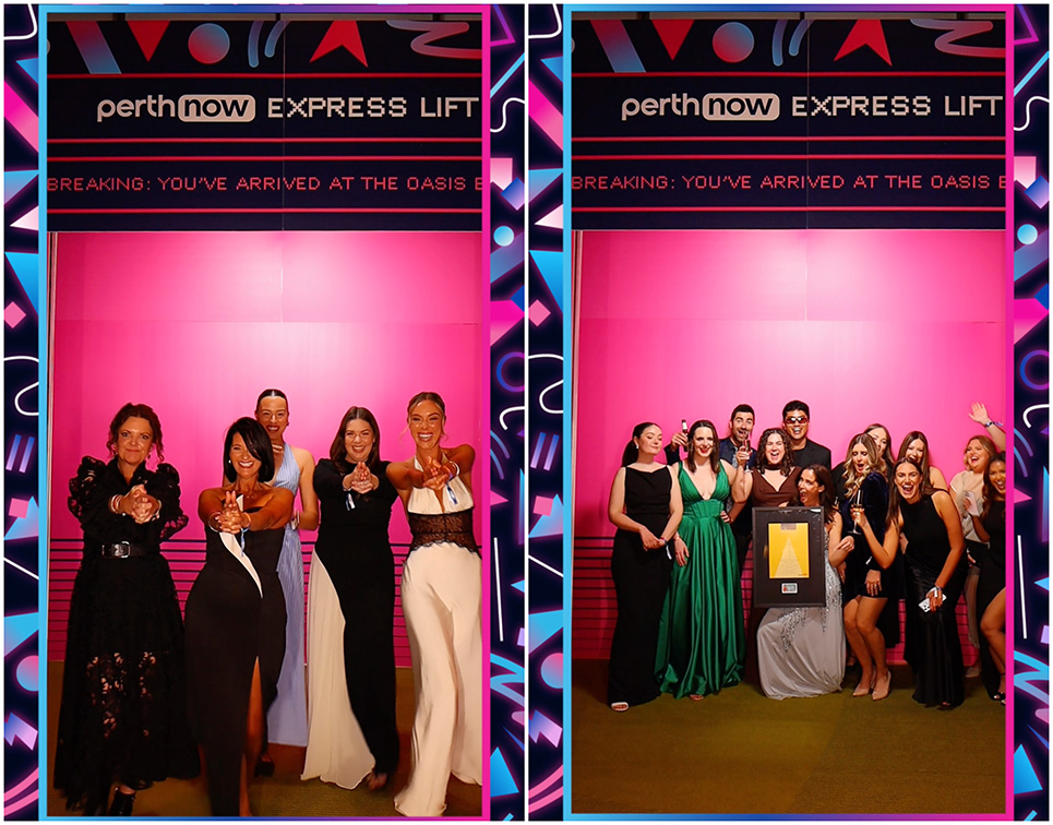 Oasis Ball serving 80s glam: see all the photos from photo activations