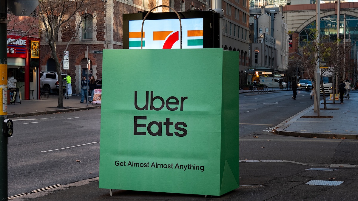 Seen+Noted: Uber Eats bags up other brands’ ads to show they ‘get almost almost anything’