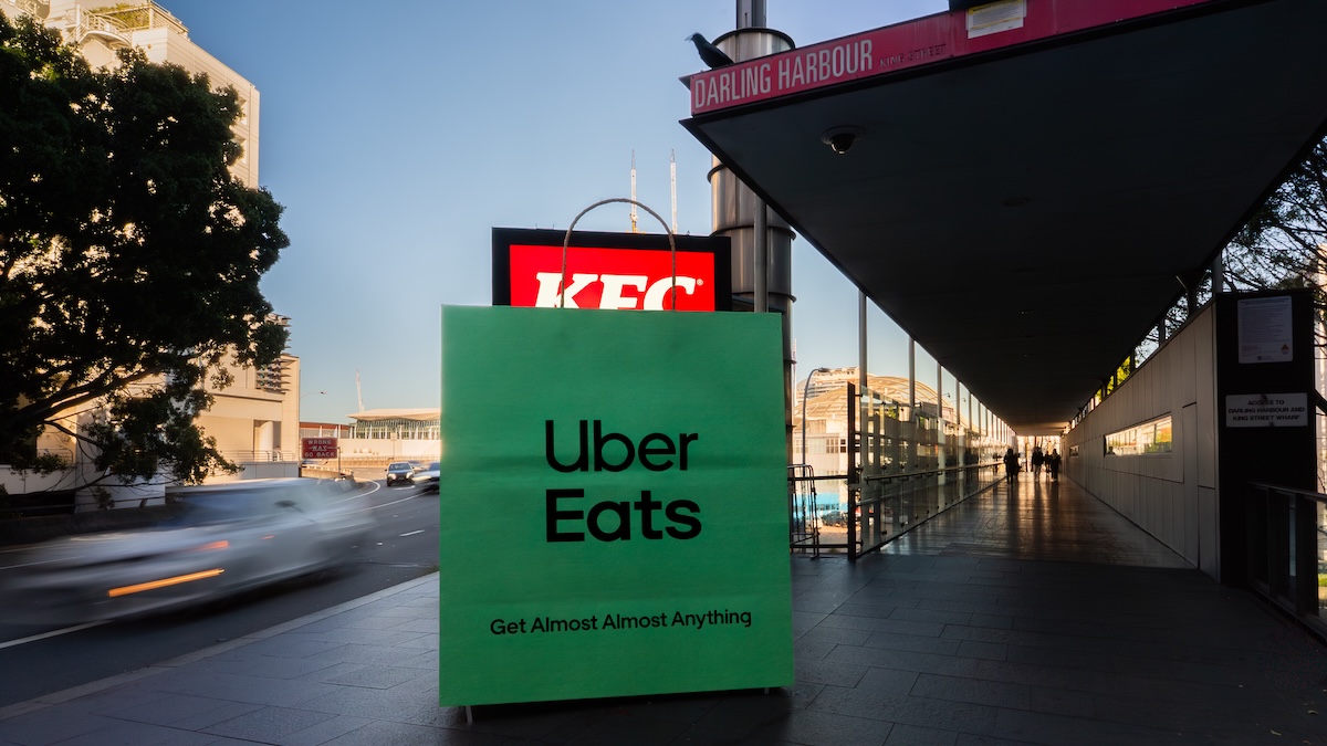Seen+Noted: Uber Eats bags up other brands’ ads to show they ‘get almost almost anything’