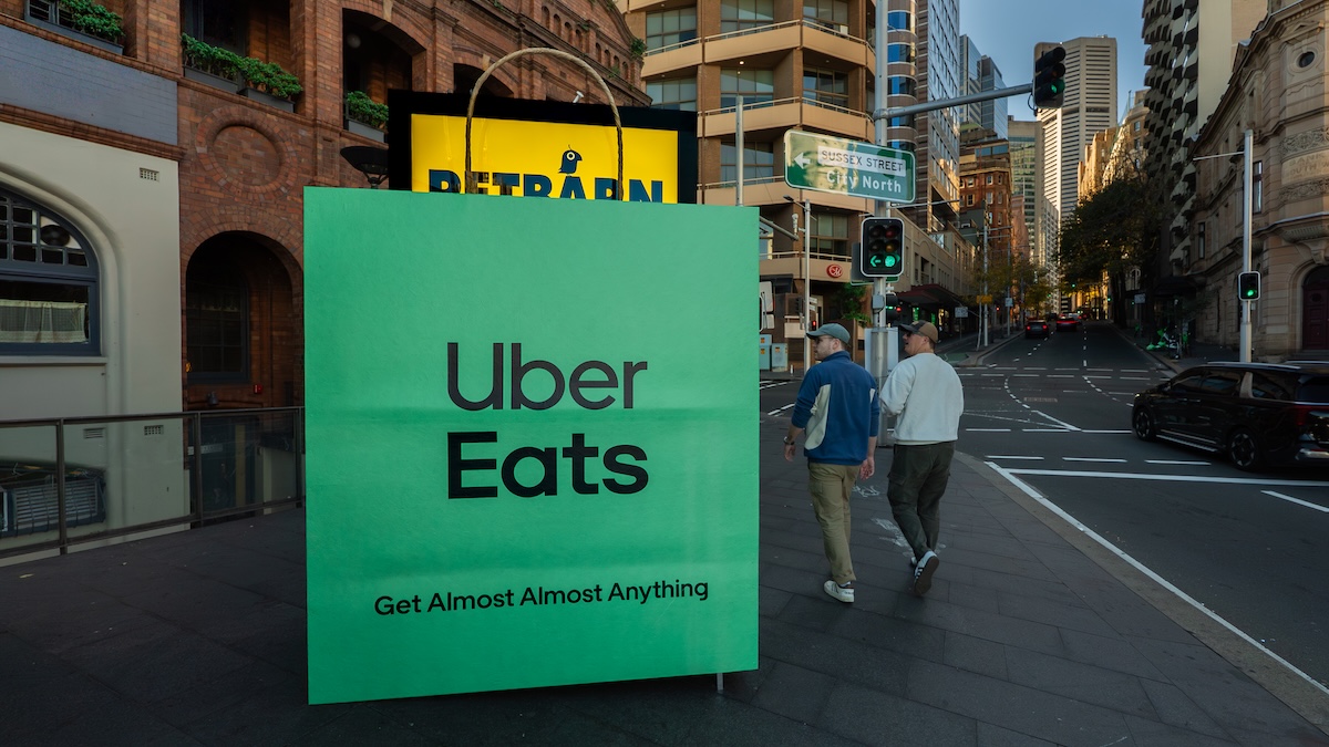 Seen+Noted: Uber Eats bags up other brands’ ads to show they ‘get almost almost anything’
