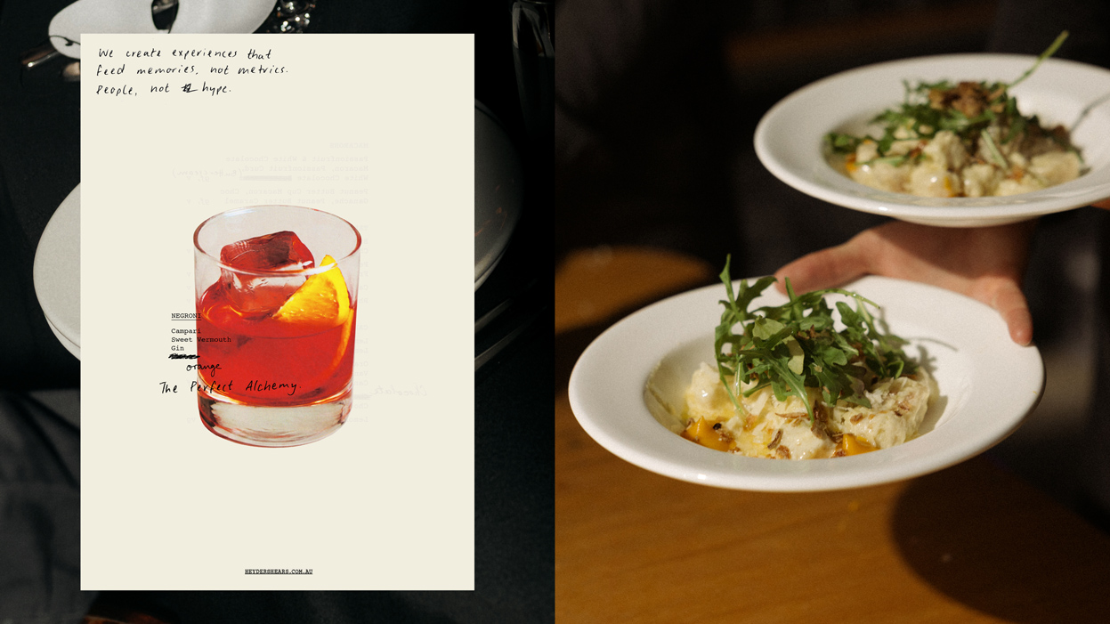 Block builds a brand on the magic of real moments for Heyder & Shears