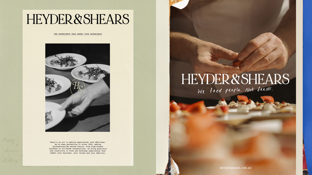 Block builds a brand on the magic of real moments for Heyder & Shears