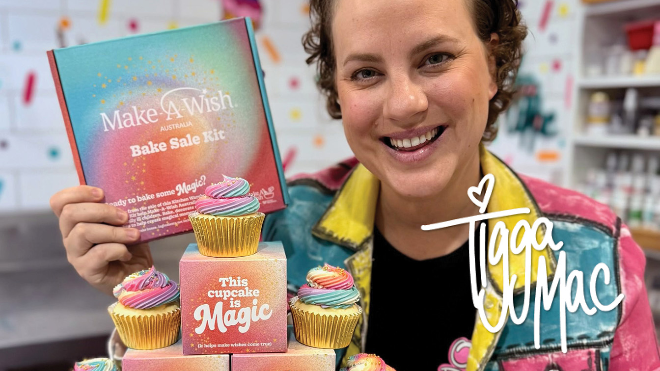 Block and Kitchen Warehouse extend the reach of Bake A Wish beyond the bake sale