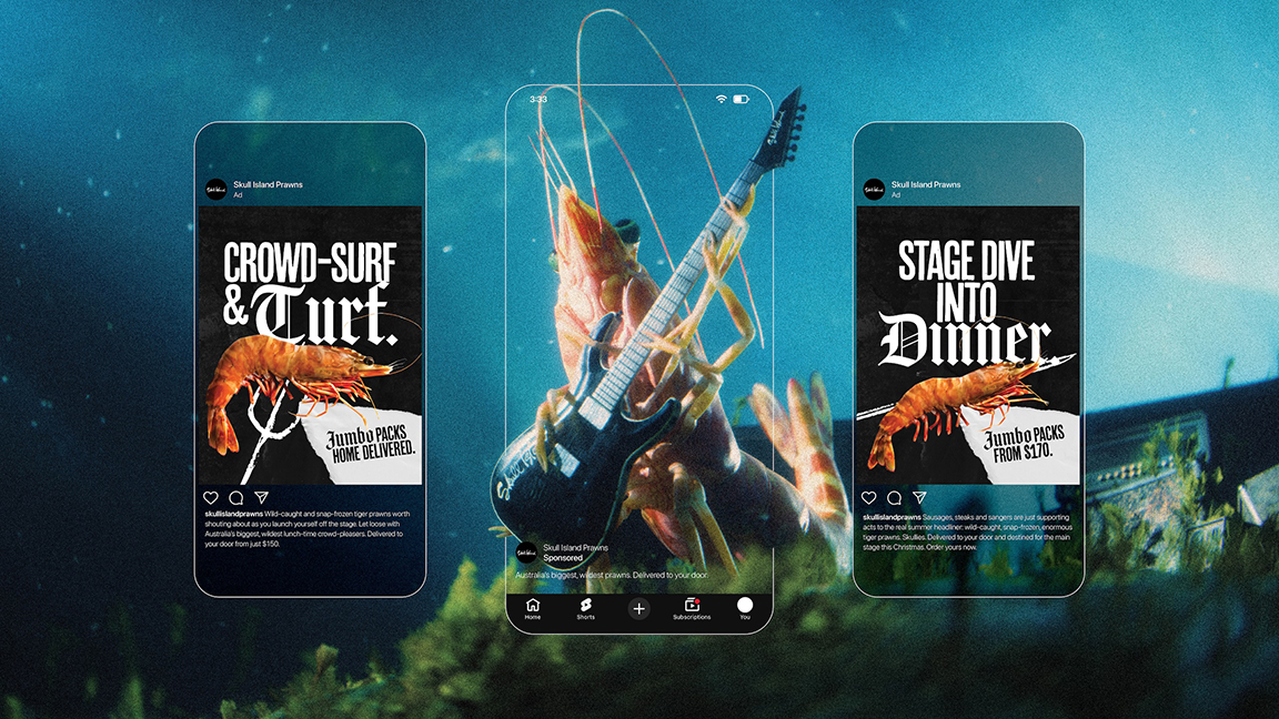 Skull Island Prawns cranks up the volume in new ‘Eat the Wild’ national campaign via Bonfire