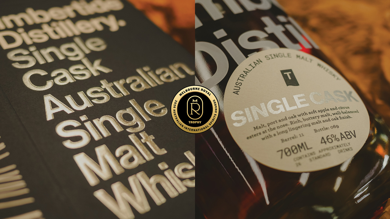 Timbertide Distillery and Adam Oliver take out Best Design Trophy at 2026 Australian International Spirits Awards