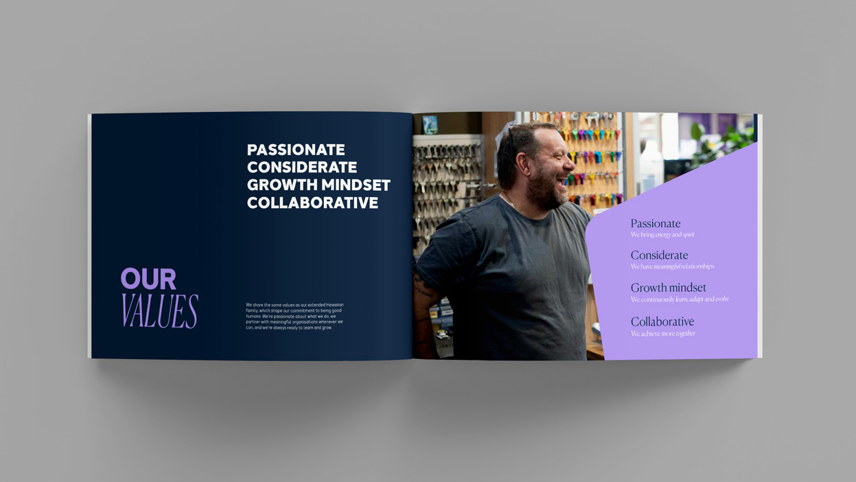 Hawaiian launches colourful new suburban shopping centre identity with Creative.adm