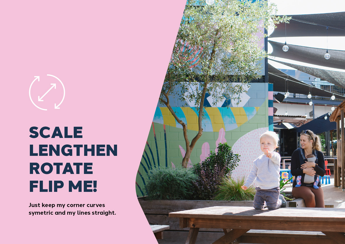 Hawaiian launches colourful new suburban shopping centre identity with Creative.adm