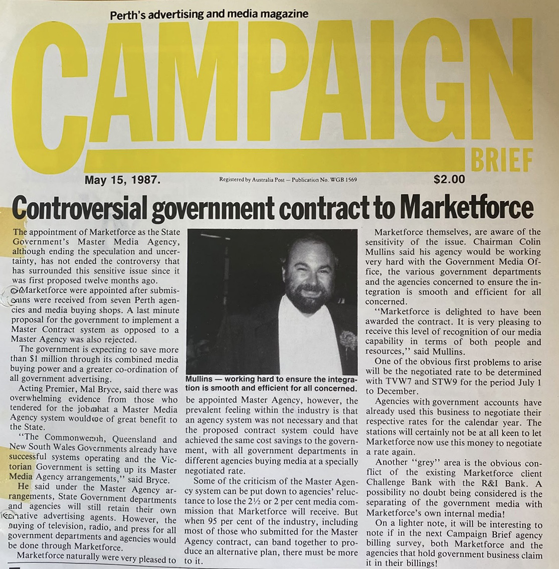 Mad Men, Marketforce style: When Marketforce ruled Perth Advertising