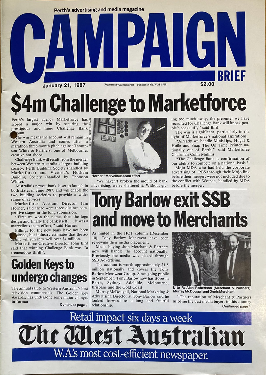 Mad Men, Marketforce style: When Marketforce ruled Perth Advertising