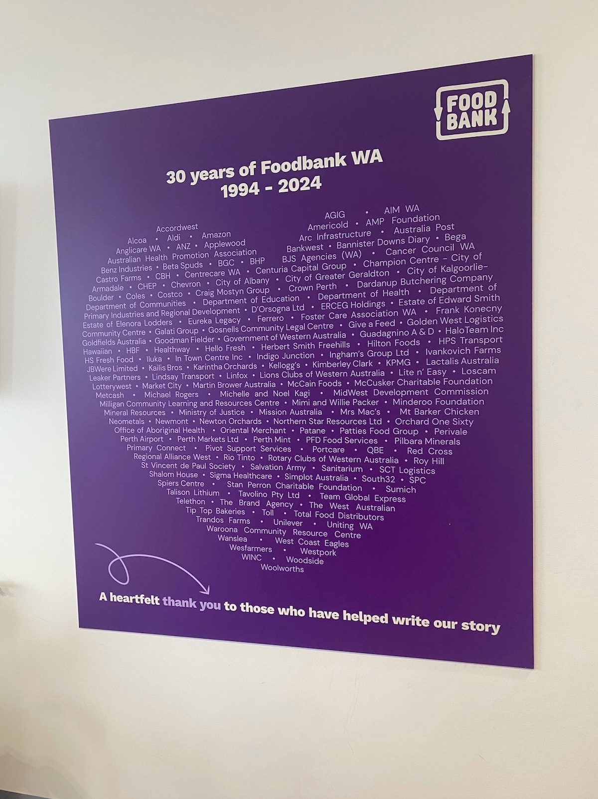 VML Perth rolls up its sleeves at Foodbank for Worldwide Foundation Day